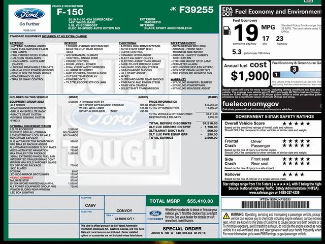 2018 Ford F-150 XLT