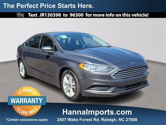 2018 Ford Fusion SE