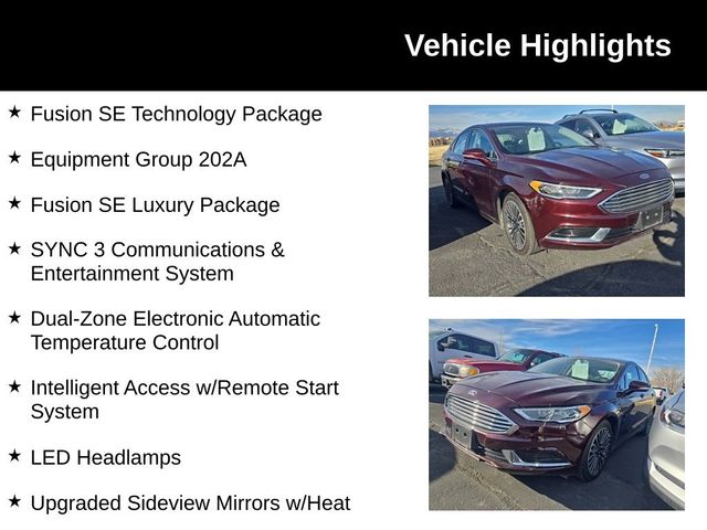 2018 Ford Fusion SE