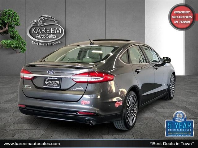 2018 Ford Fusion Energi Platinum