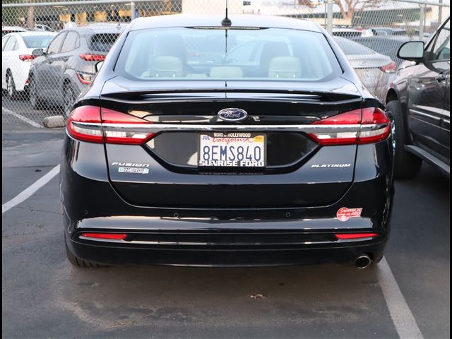 2018 Ford Fusion Energi Platinum