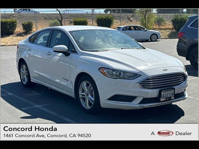 2018 Ford Fusion Hybrid SE