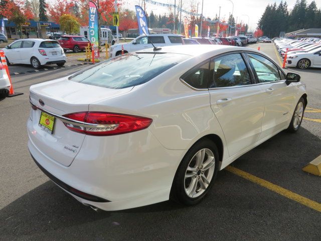 2018 Ford Fusion Hybrid SE