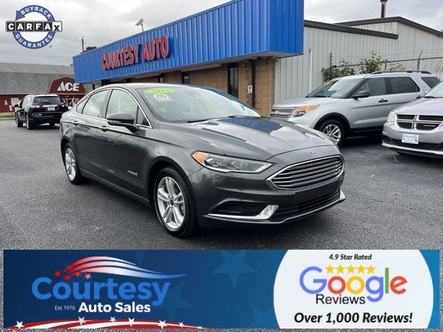 2018 Ford Fusion Hybrid SE