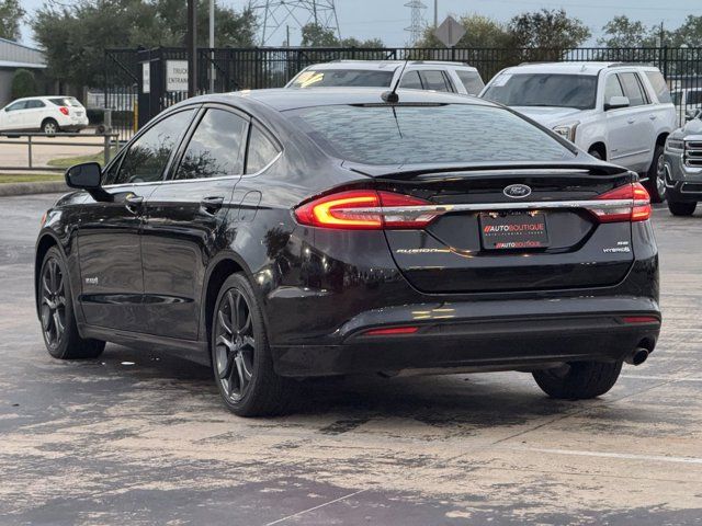 2018 Ford Fusion Hybrid SE