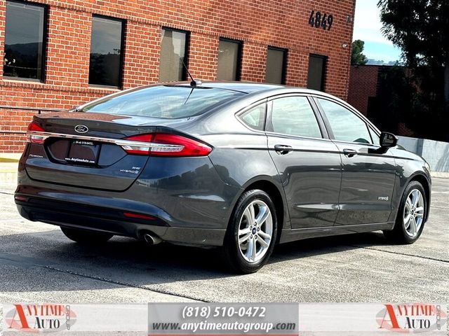 2018 Ford Fusion Hybrid SE