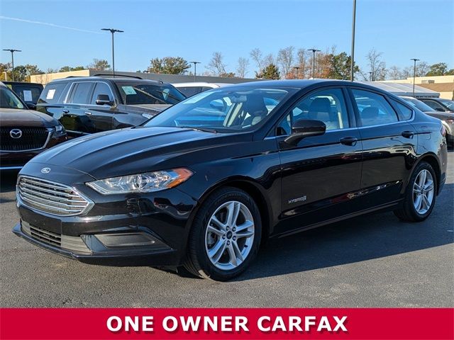 2018 Ford Fusion Hybrid SE