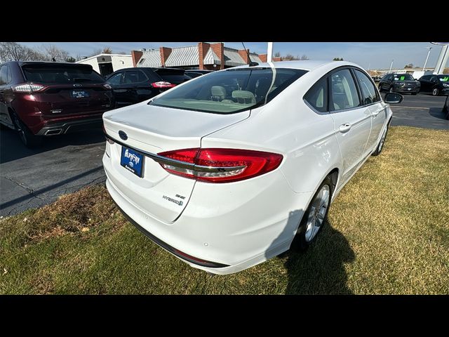 2018 Ford Fusion Hybrid SE