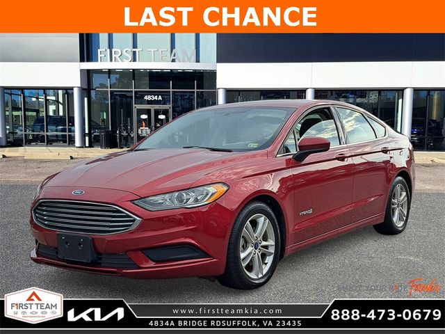 2018 Ford Fusion Hybrid SE