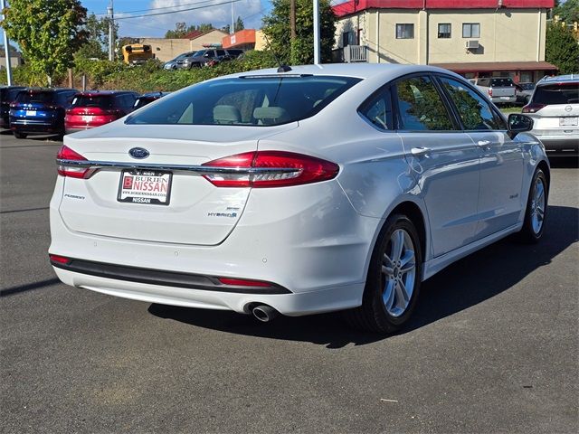 2018 Ford Fusion Hybrid SE