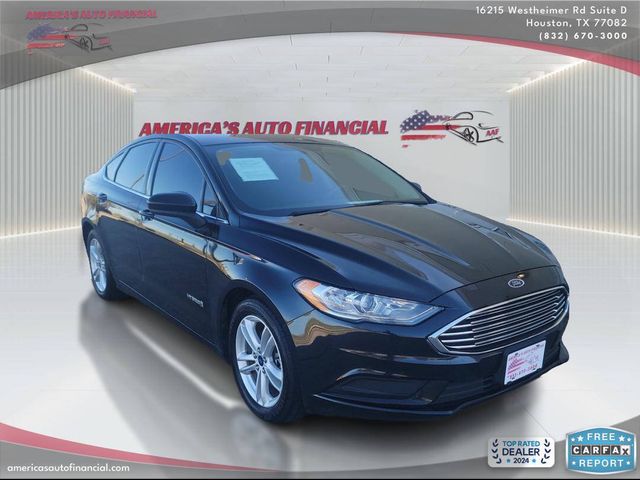 2018 Ford Fusion Hybrid SE