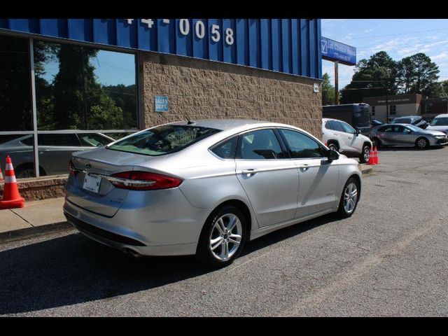 2018 Ford Fusion Hybrid SE