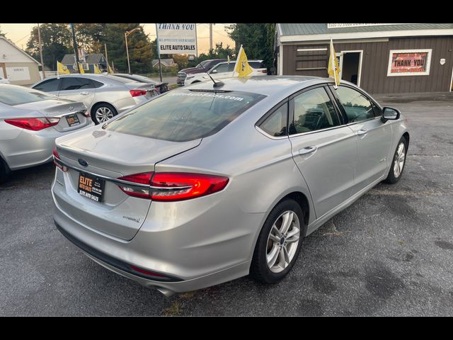 2018 Ford Fusion Hybrid S