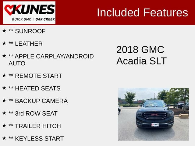 2018 GMC Acadia SLT