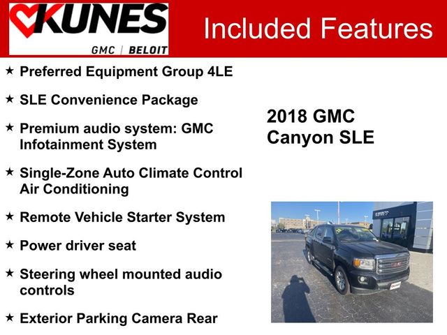 2018 GMC Canyon SLE