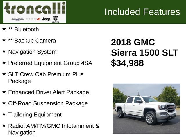 2018 GMC Sierra 1500 SLT