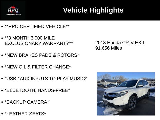 2018 Honda CR-V EX-L