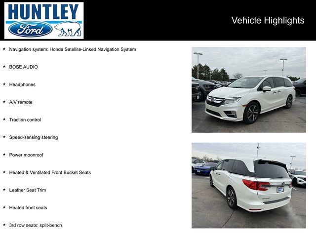 2018 Honda Odyssey Elite