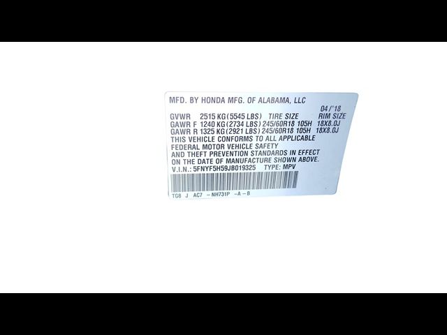 2018 Honda Pilot EX-L