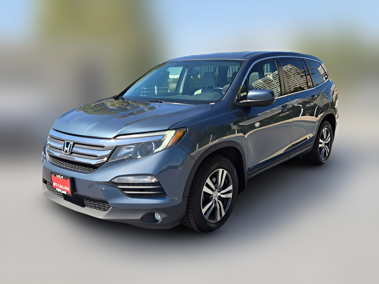 Used Red Honda Pilot EX-L 8 Passenger For Sale Near Me | Auto