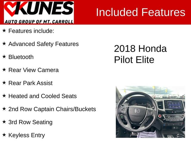 2018 Honda Pilot Elite