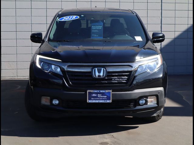 2018 Honda Ridgeline Black Edition