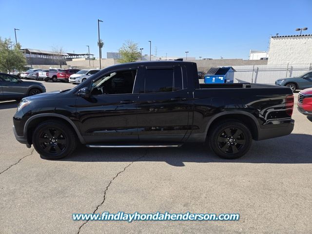 2018 Honda Ridgeline Black Edition