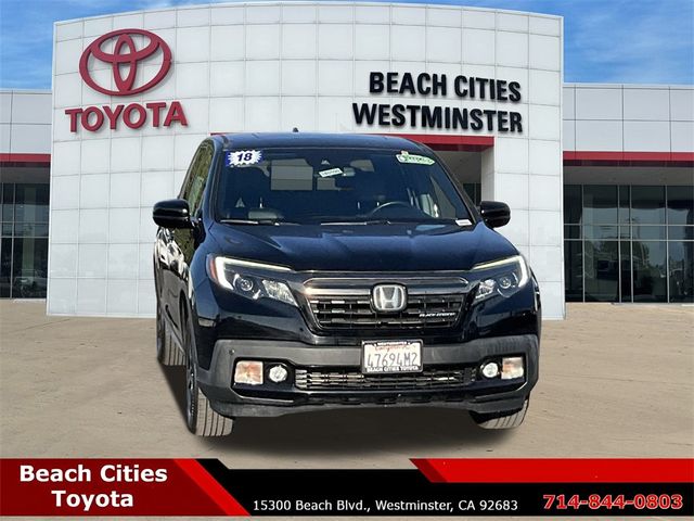 2018 Honda Ridgeline Black Edition