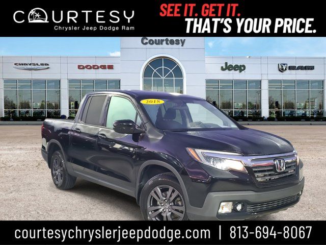 2018 Honda Ridgeline Sport