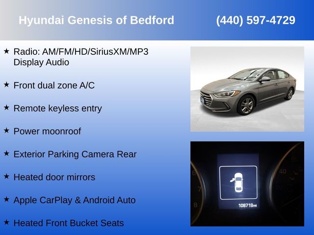 2018 Hyundai Elantra Value Edition