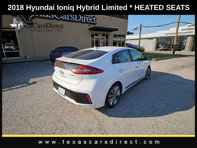 2018 Hyundai Ioniq Hybrid Limited