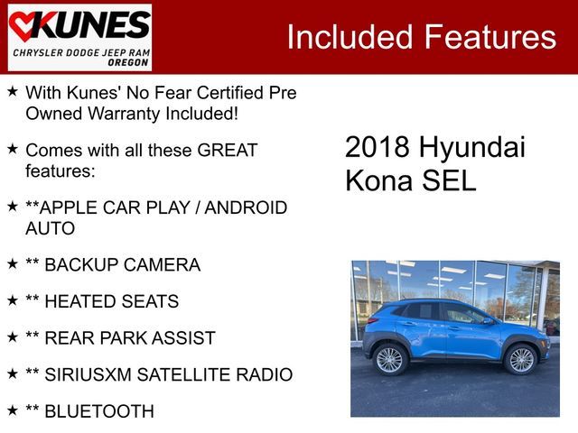 2018 Hyundai Kona SEL