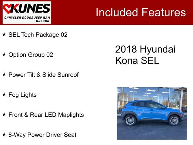 2018 Hyundai Kona SEL