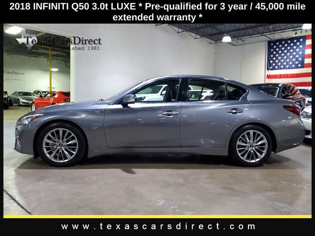 2018 INFINITI Q50 3.0T Luxe