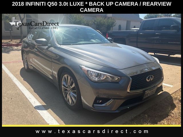 2018 INFINITI Q50 3.0T Luxe