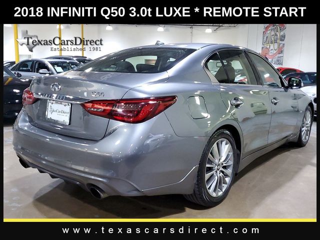 2018 INFINITI Q50 3.0T Luxe