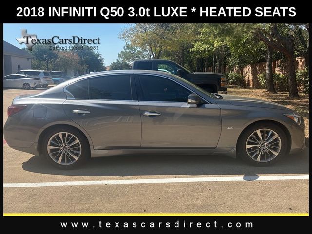 2018 INFINITI Q50 3.0T Luxe