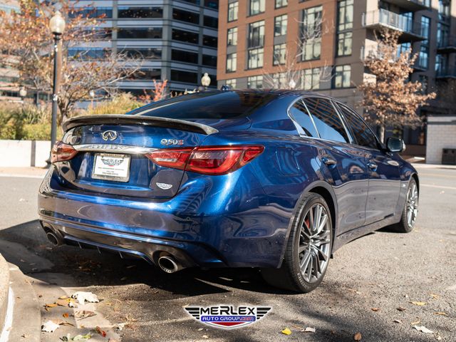2018 INFINITI Q50 Red Sport 400