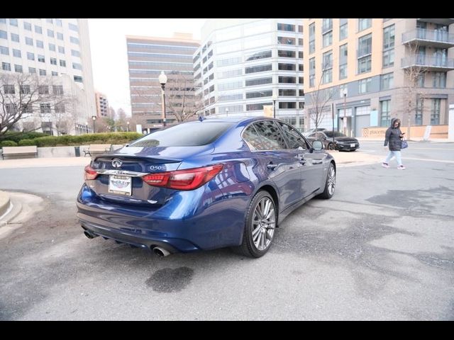 2018 INFINITI Q50 Red Sport 400