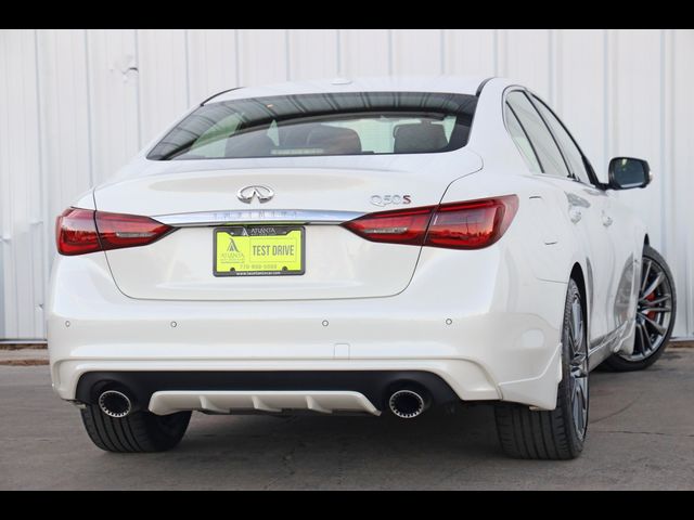 2018 INFINITI Q50 Red Sport 400