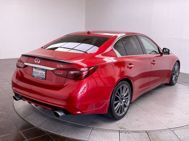 2018 INFINITI Q50 Red Sport 400