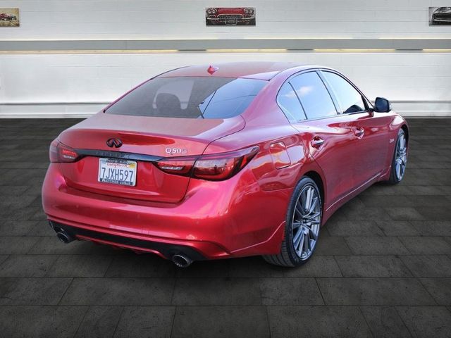 2018 INFINITI Q50 Red Sport 400