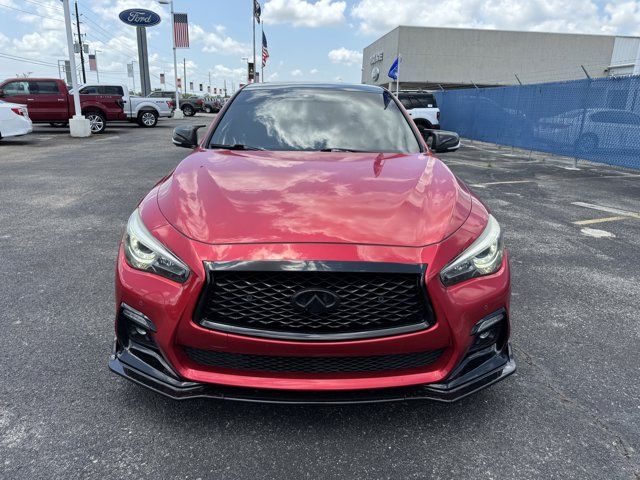 2018 INFINITI Q50 Red Sport 400
