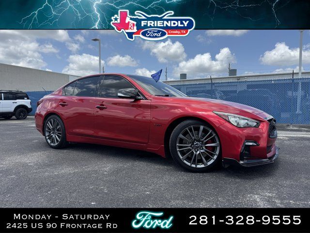 2018 INFINITI Q50 Red Sport 400