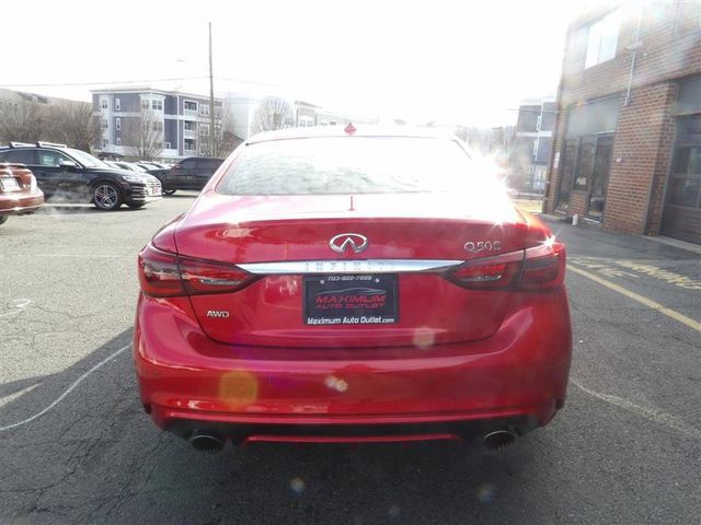 2018 INFINITI Q50 Red Sport 400