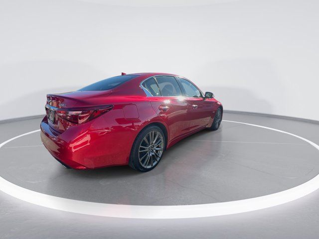 2018 INFINITI Q50 Red Sport 400