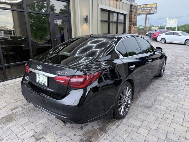 2018 INFINITI Q50 Red Sport 400
