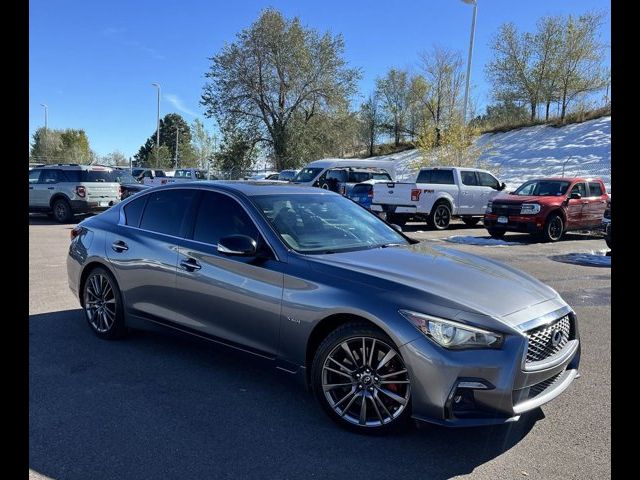 2018 INFINITI Q50 Red Sport 400