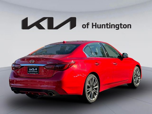 2018 INFINITI Q50 Red Sport 400