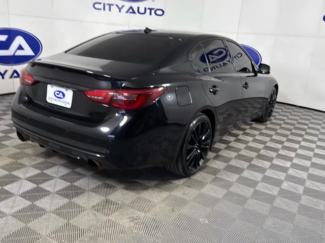 2018 INFINITI Q50 Red Sport 400